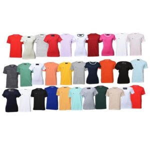 Fashion 100-Pack Unisex Round Neck Heavy Duty, 180 GSM T-shirts